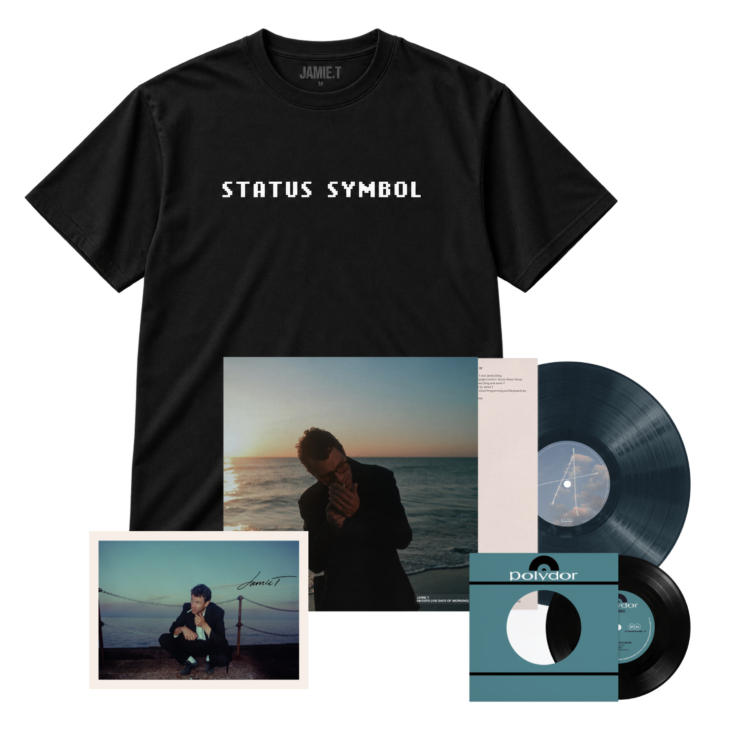 Ghosts (100 Days of Morning) Alternative Artwork LP & T-Shirt Bundle